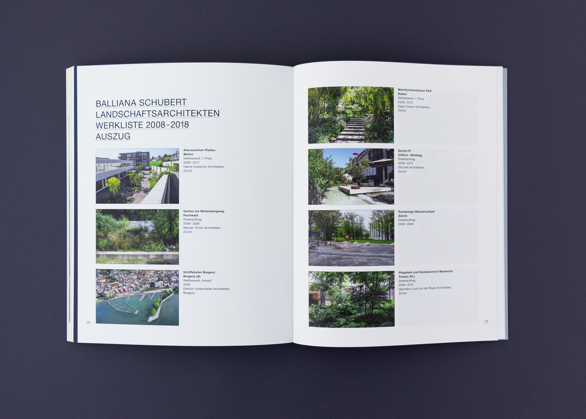 Bossard Wettstein Project - Balliana Schubert - Buch