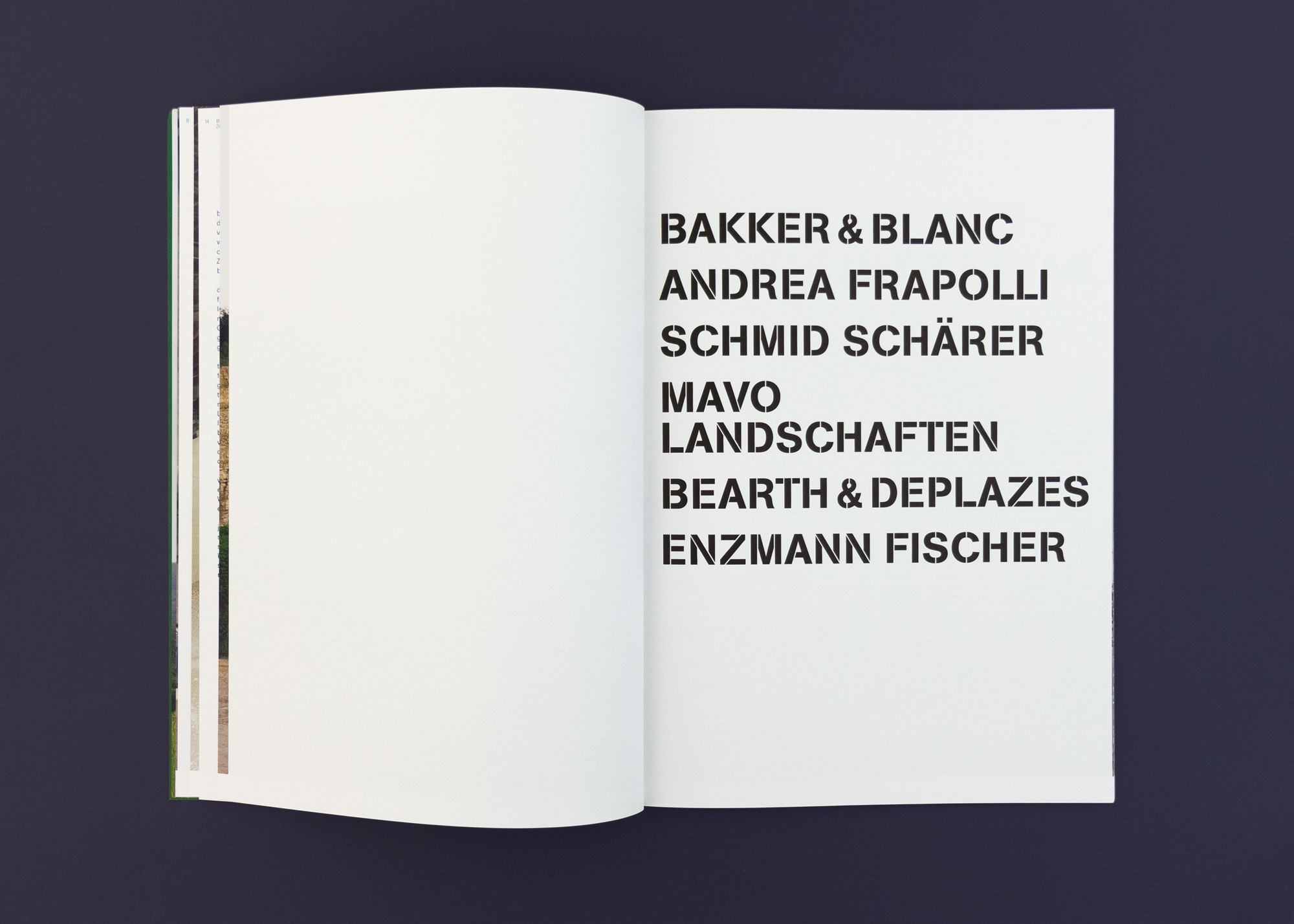 Bossard Wettstein Project - Betonsuisse - Print-Publikation