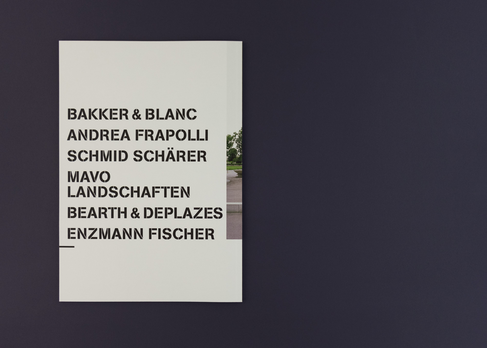 Bossard Wettstein Project - Betonsuisse - Print-Publikation