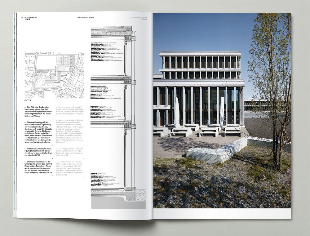Bossard Wettstein Project - Betonsuisse - Print-Publikation 14/15
