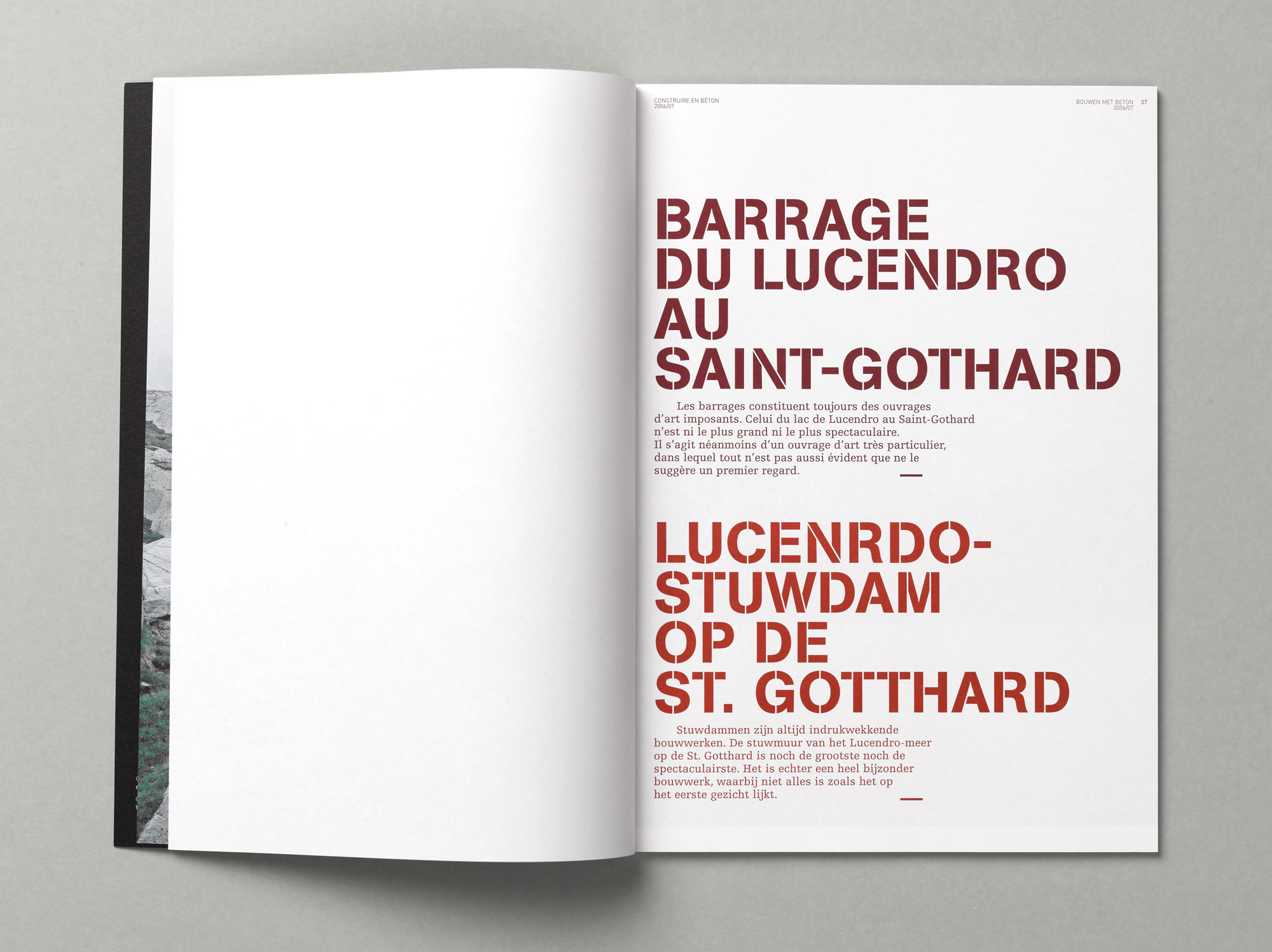 Bossard Wettstein Project - Betonsuisse - Print-Publikation