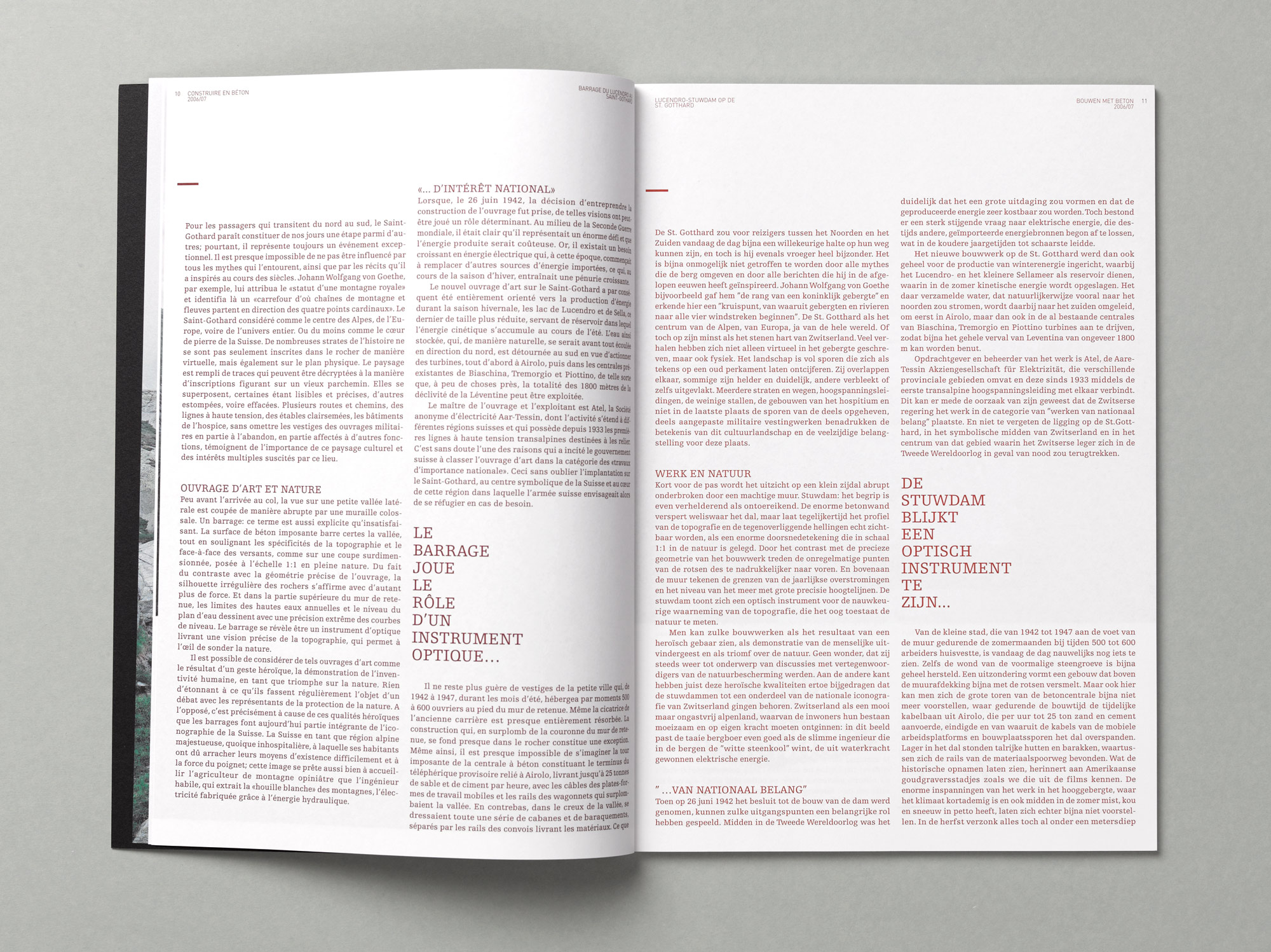 Bossard Wettstein Project - Betonsuisse - Print-Publikation 06/07