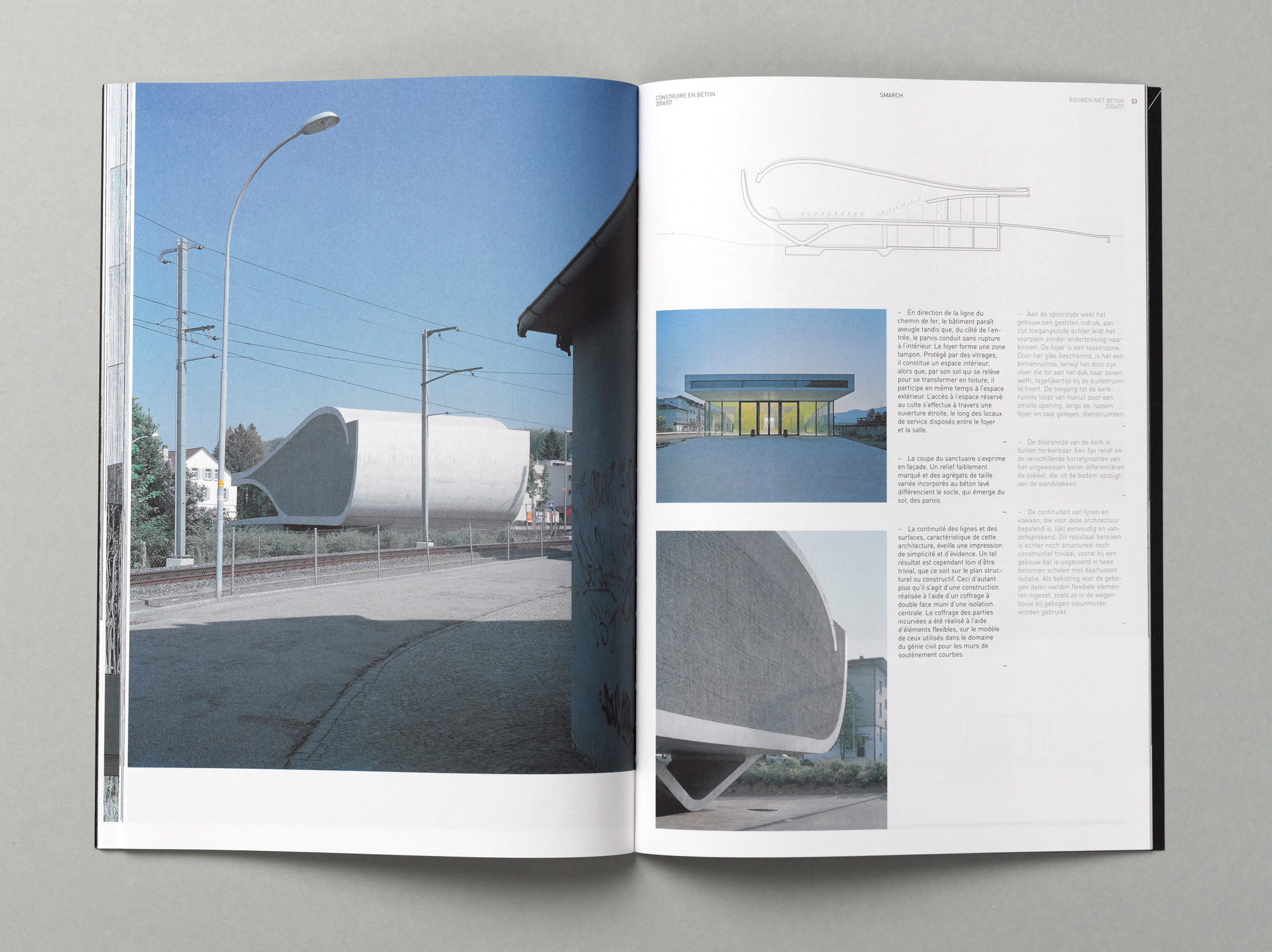 Bossard Wettstein Project - Betonsuisse - Print-Publikation