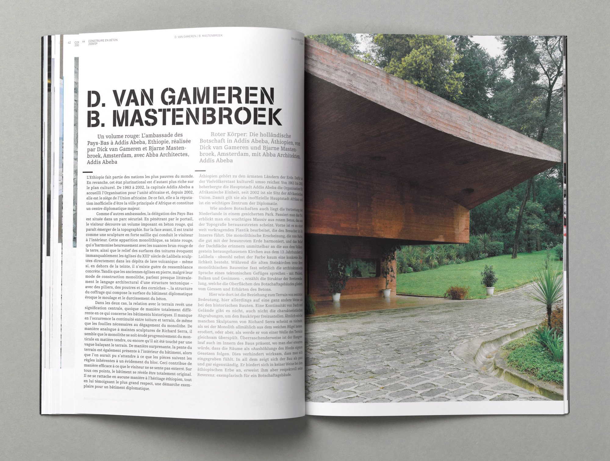 Bossard Wettstein Project - Betonsuisse - Print-Publikation