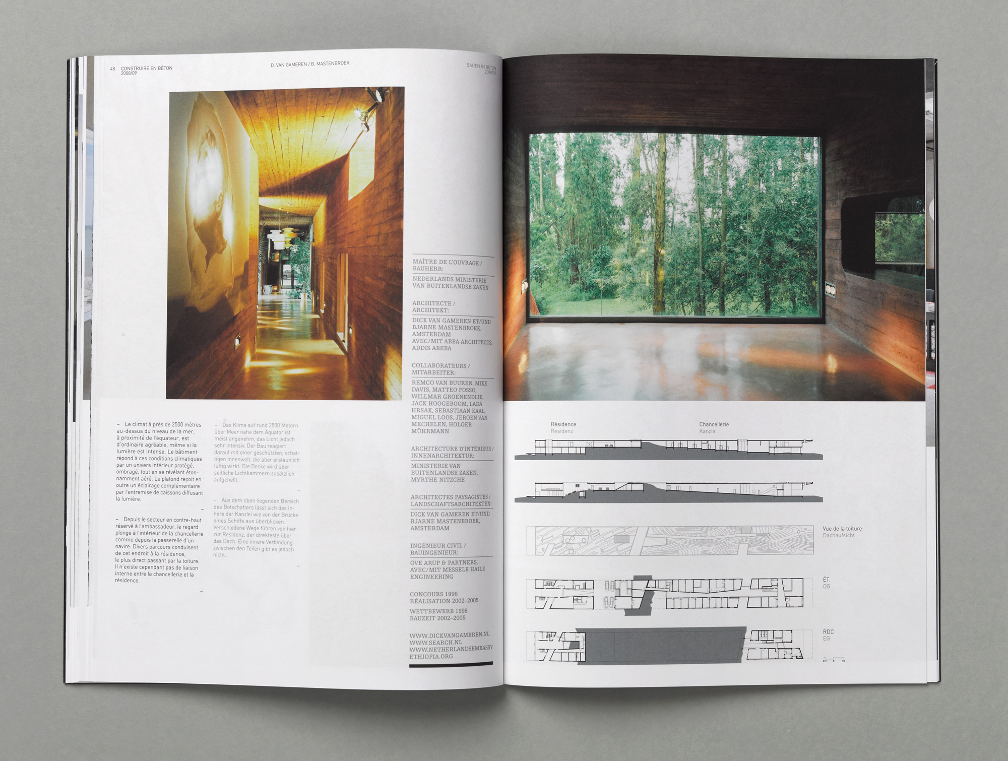 Bossard Wettstein Project - Betonsuisse - Print-Publikation