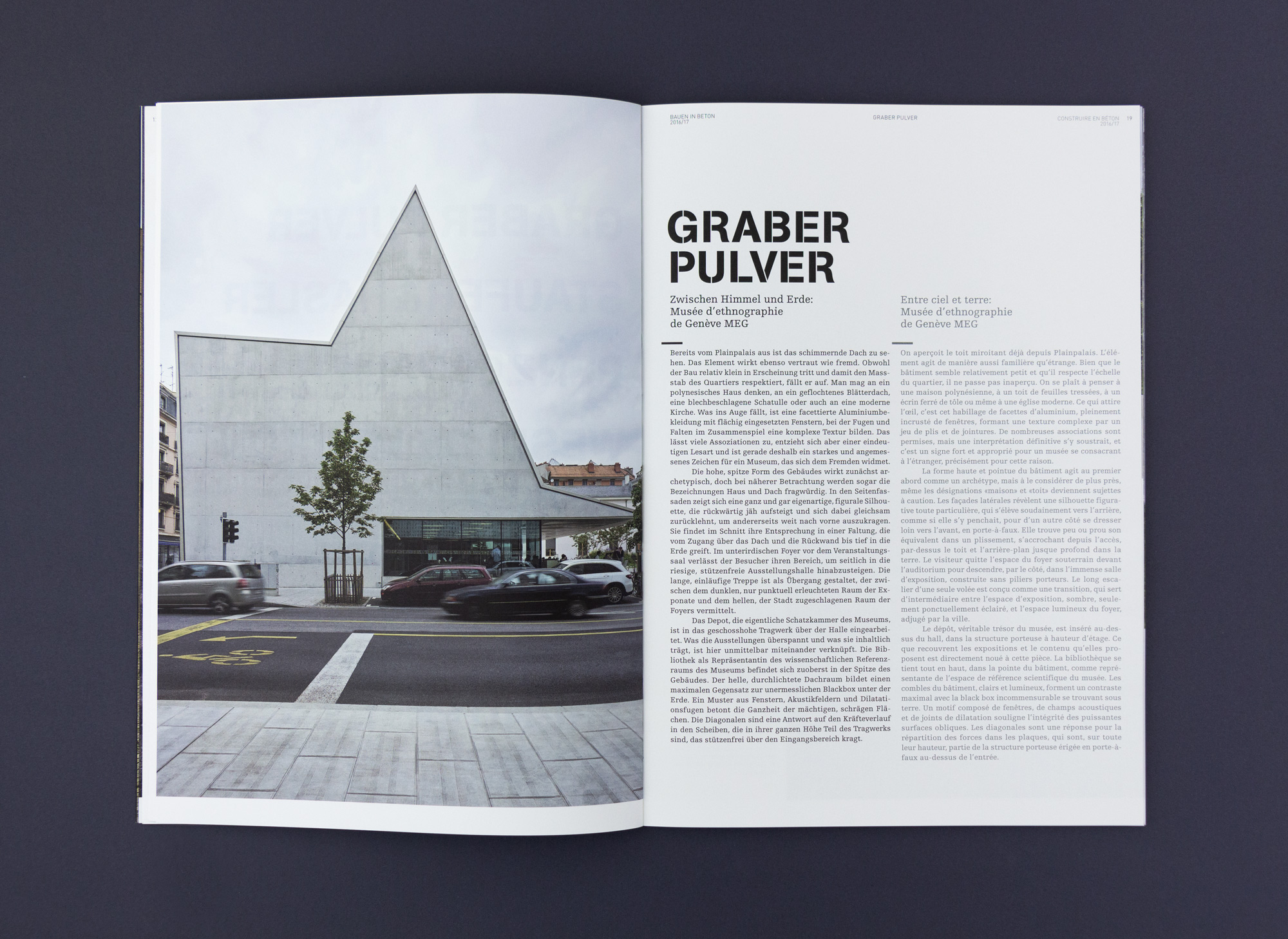 Bossard Wettstein Project - Betonsuisse - Print-Publikation
