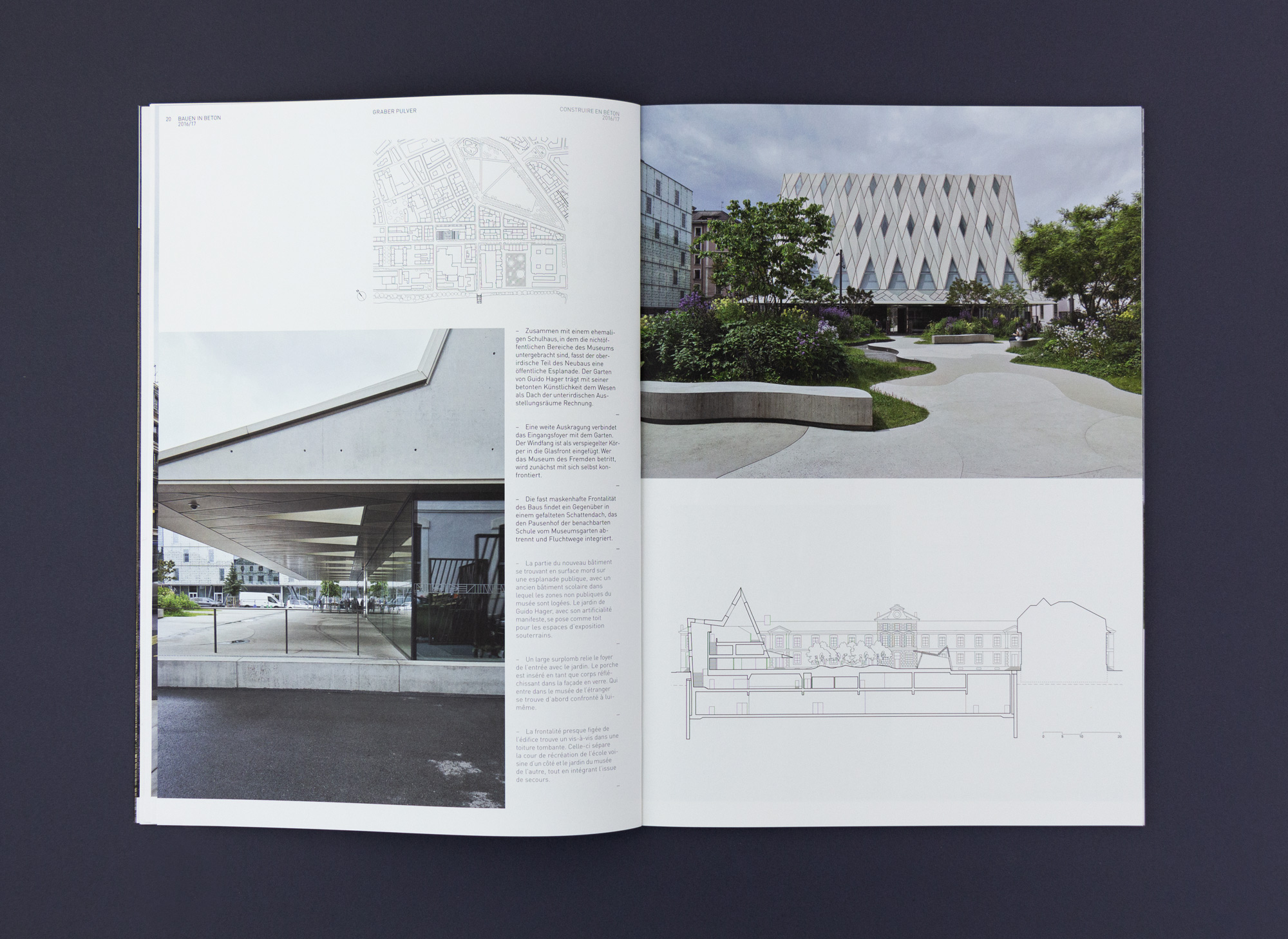 Bossard Wettstein Project - Betonsuisse - Print-Publikation