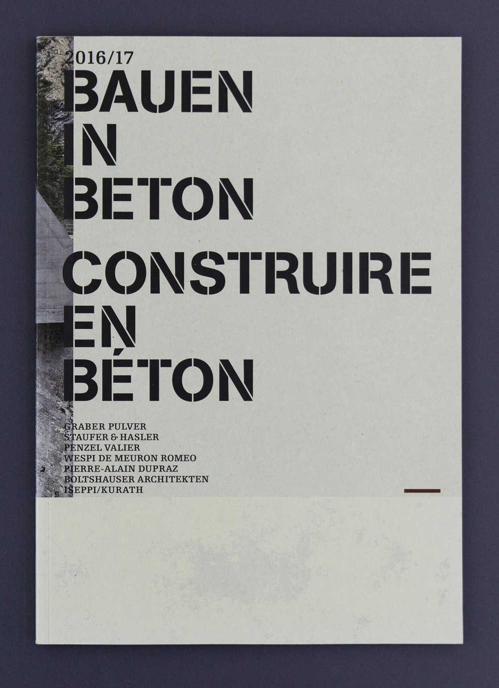 Bossard Wettstein Project - Betonsuisse - Print-Publikation 16/17