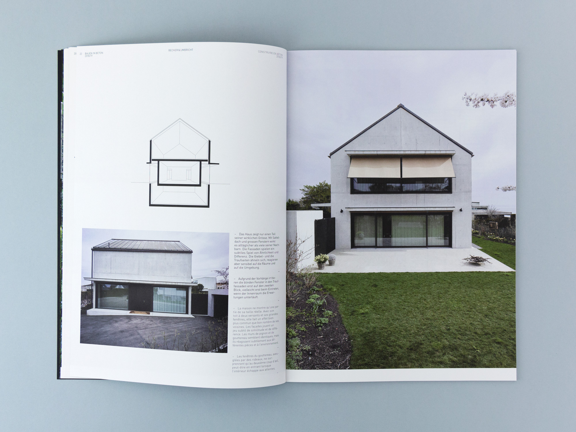 Bossard Wettstein Project - Betonsuisse - Print-Publikation
