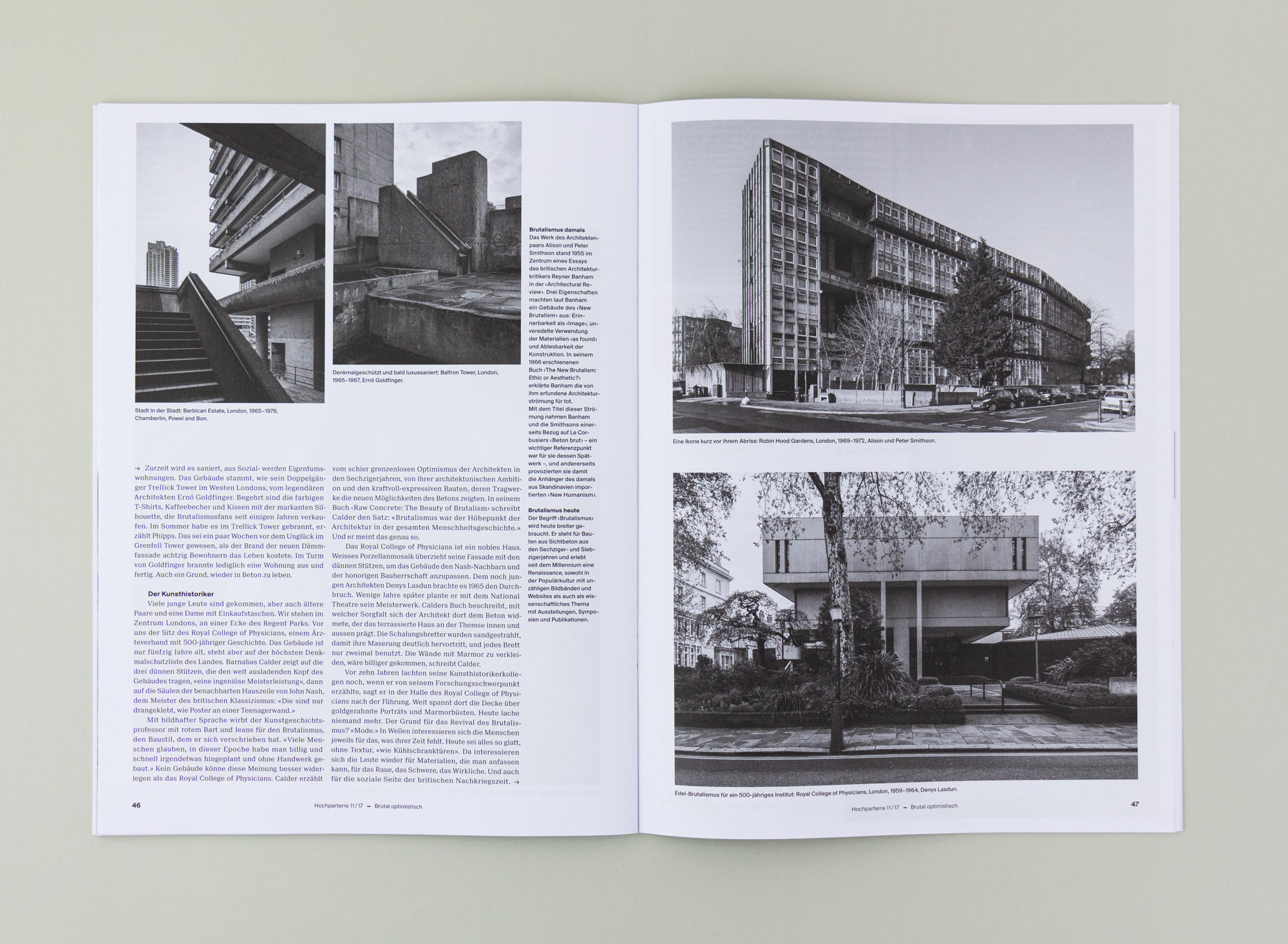 Bossard Wettstein Project - Hochparterre - Publikationen