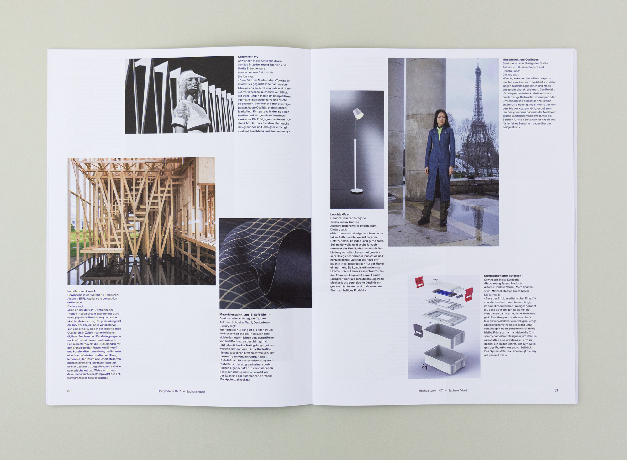 Bossard Wettstein Project - Hochparterre - Publikationen