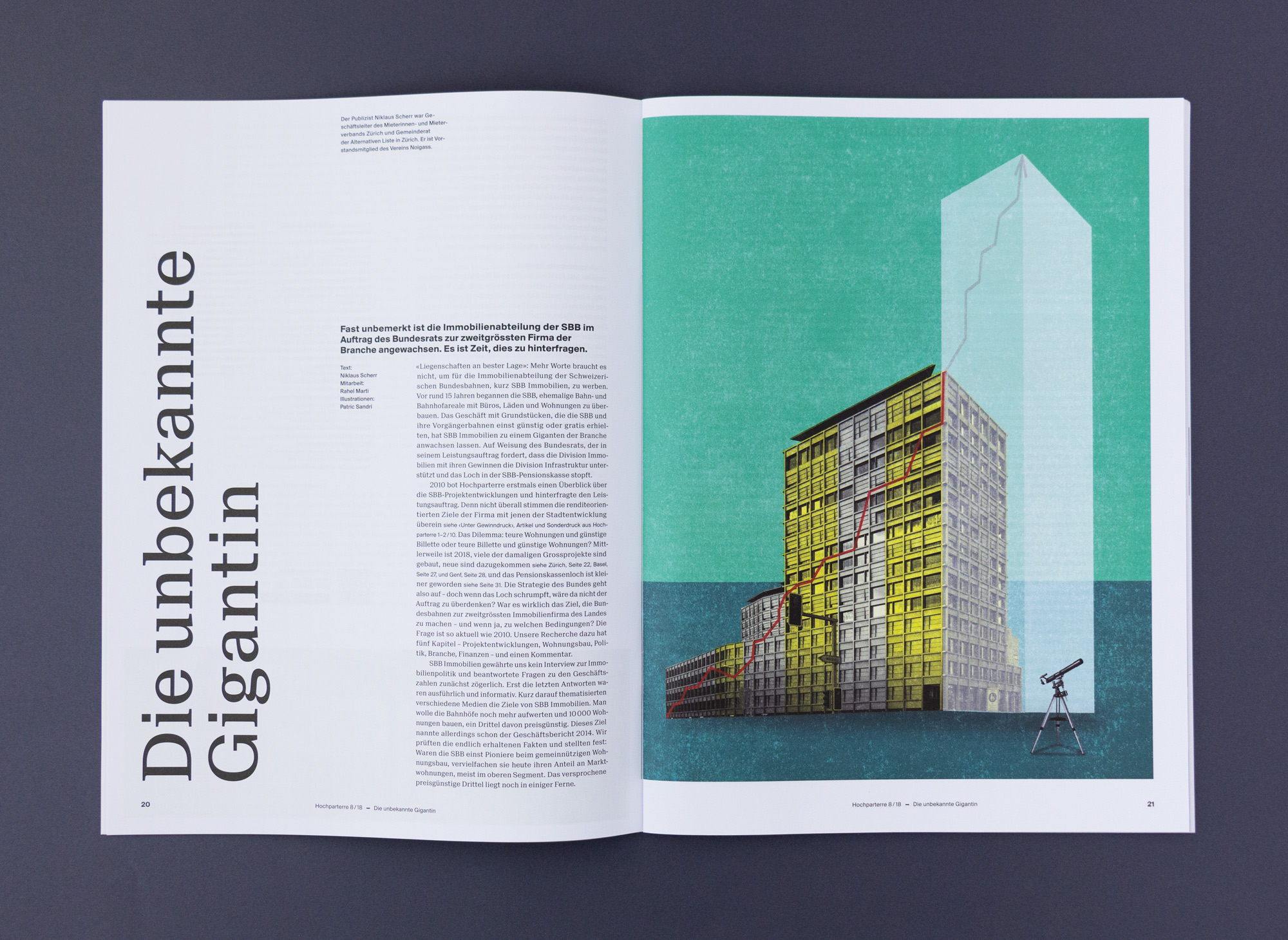 Bossard Wettstein Project - Hochparterre - Publikationen