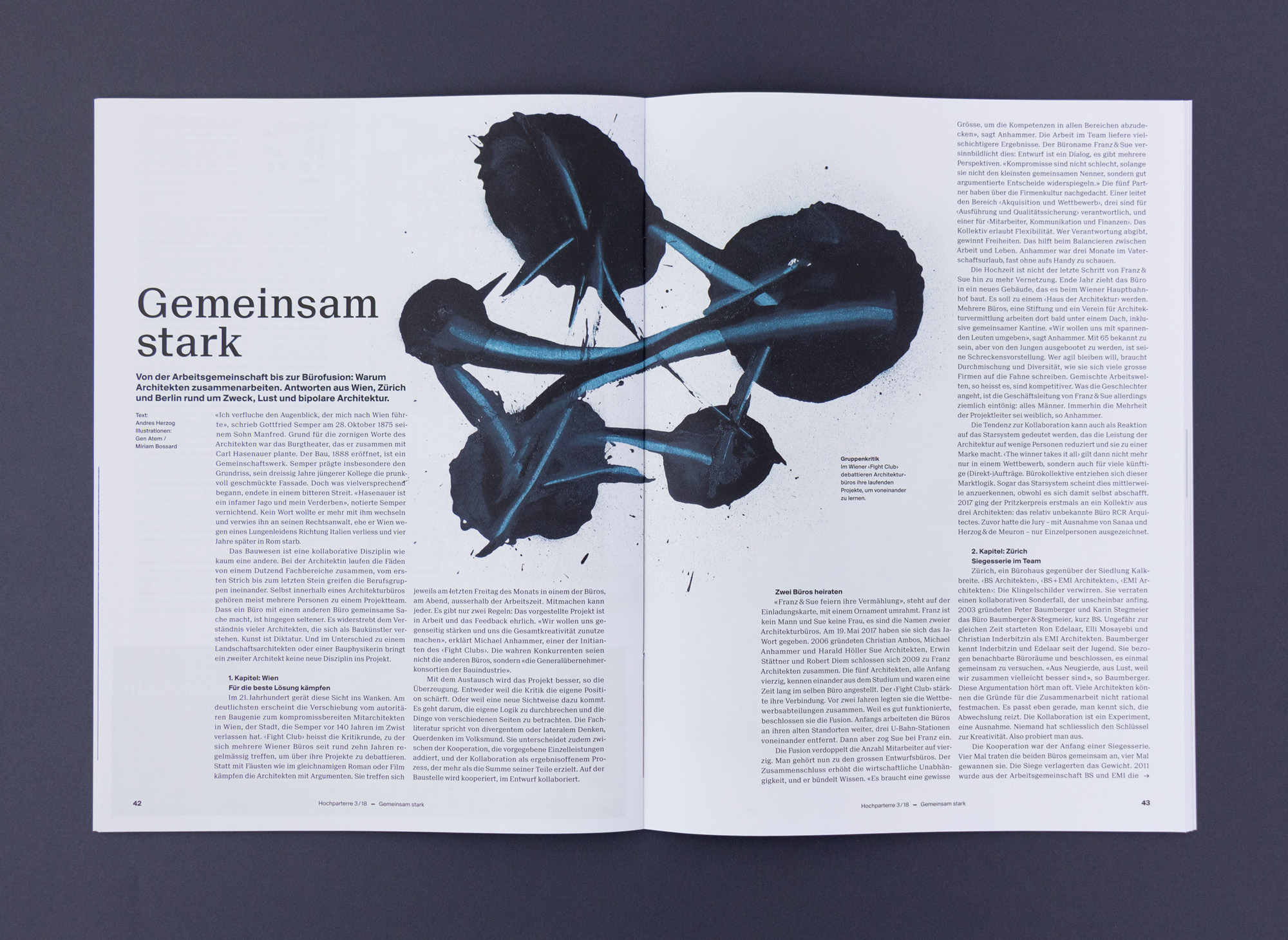 Bossard Wettstein Project - Hochparterre - Publikationen