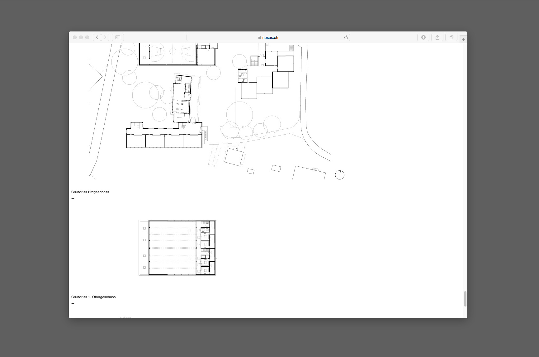 Bossard Wettstein Project - Nusus Architekten - Website