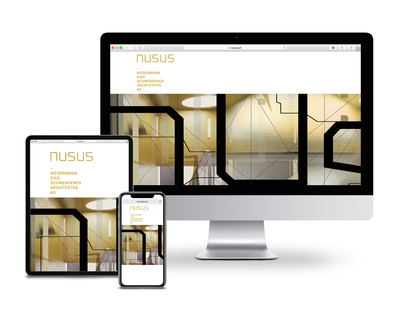 Bossard Wettstein Project - Nusus Architekten - Website