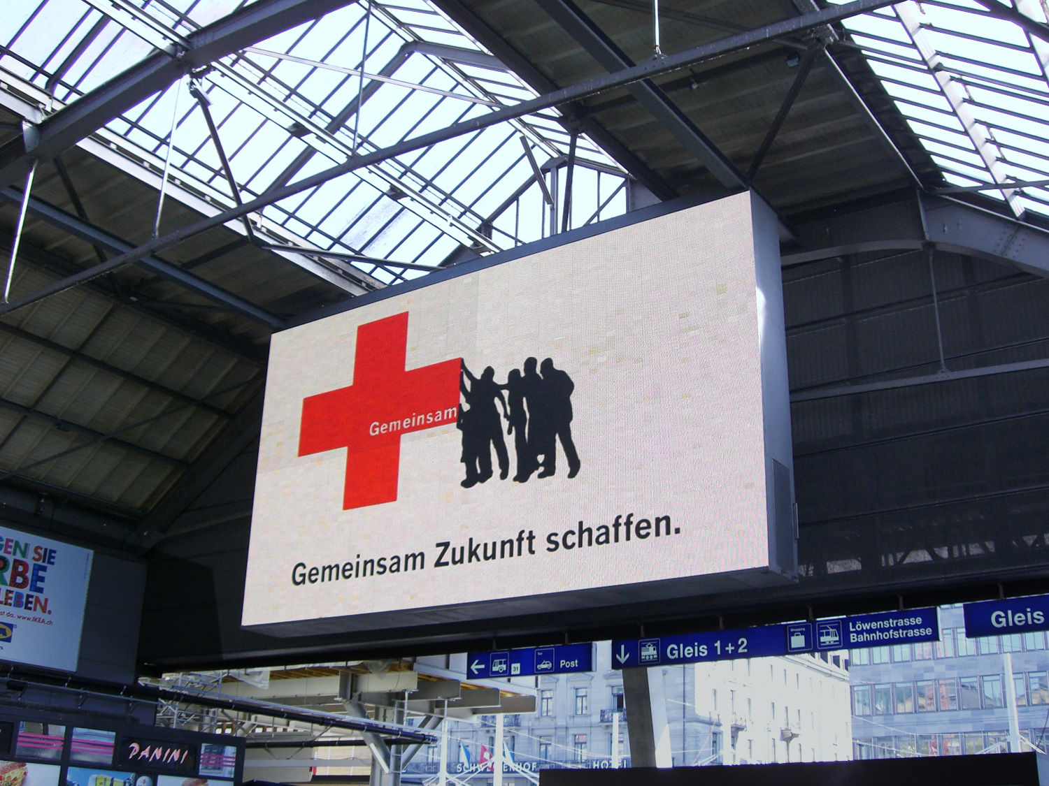 Bossard Wettstein Project - Rotes Kreuz - Kampagne